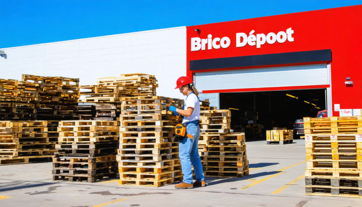 découvrez comment récupérer gratuitement des palettes chez brico dépôt pour vos projets diy grâce à cette astuce pratique et facile à mettre en œuvre.