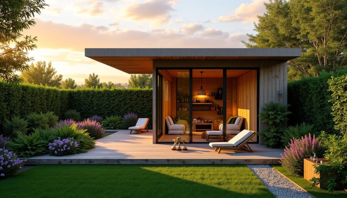 Guide pratique pour sélectionner le studio de jardin idéal : matériaux, isolation, taille et budget maîtrisé