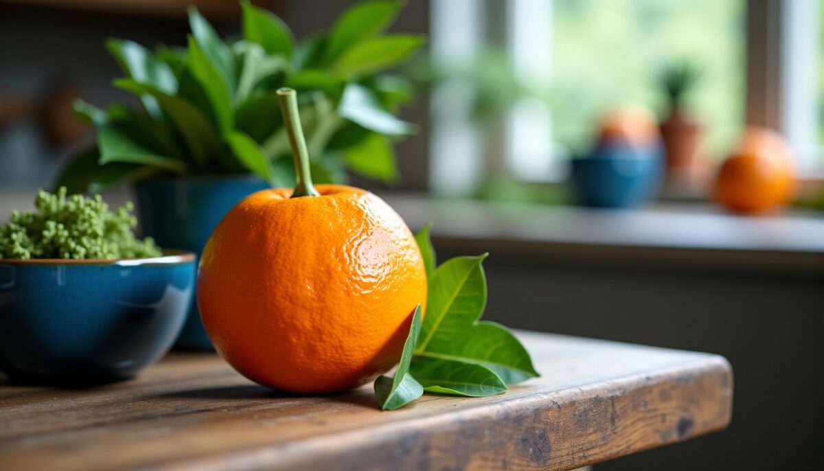 Les nuances complémentaires qui subliment parfaitement l’orange