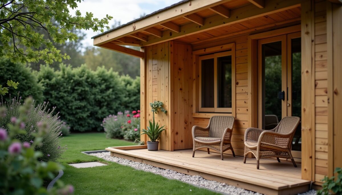 Cabane en bois de jardin : l'alliance parfaite entre design moderne et utilité pratique